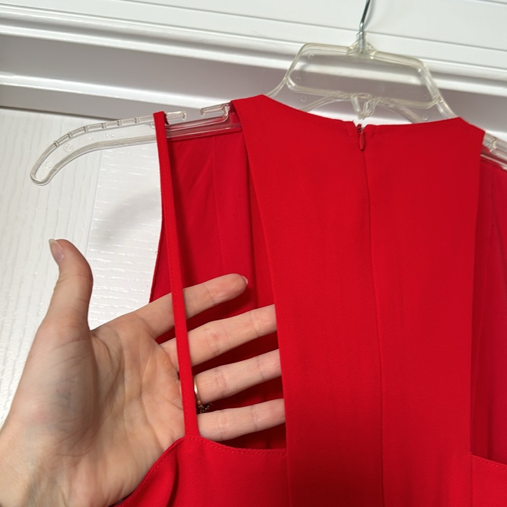 Foxiedox Pleated Ruffle Dress - Picture 6 of 6
